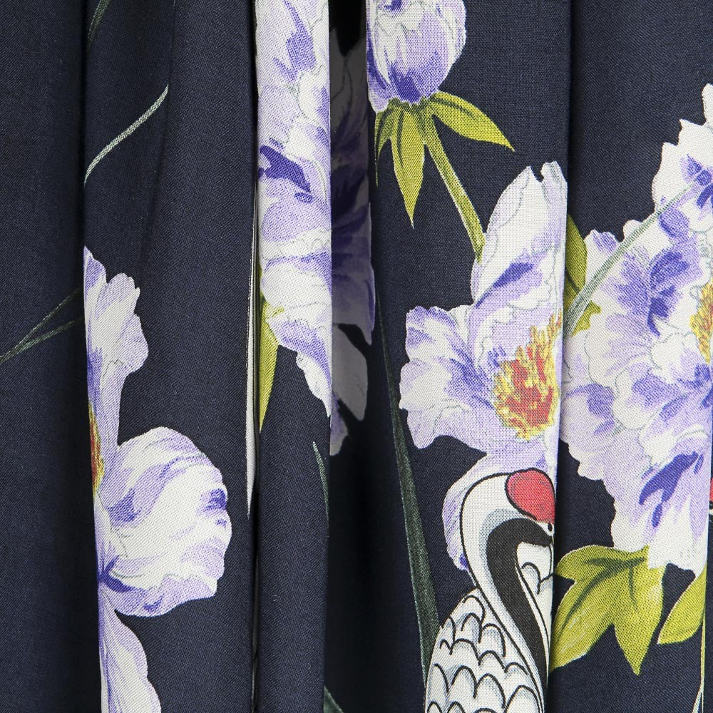 Viscose Cignes Blue Night - Ribes y Casals