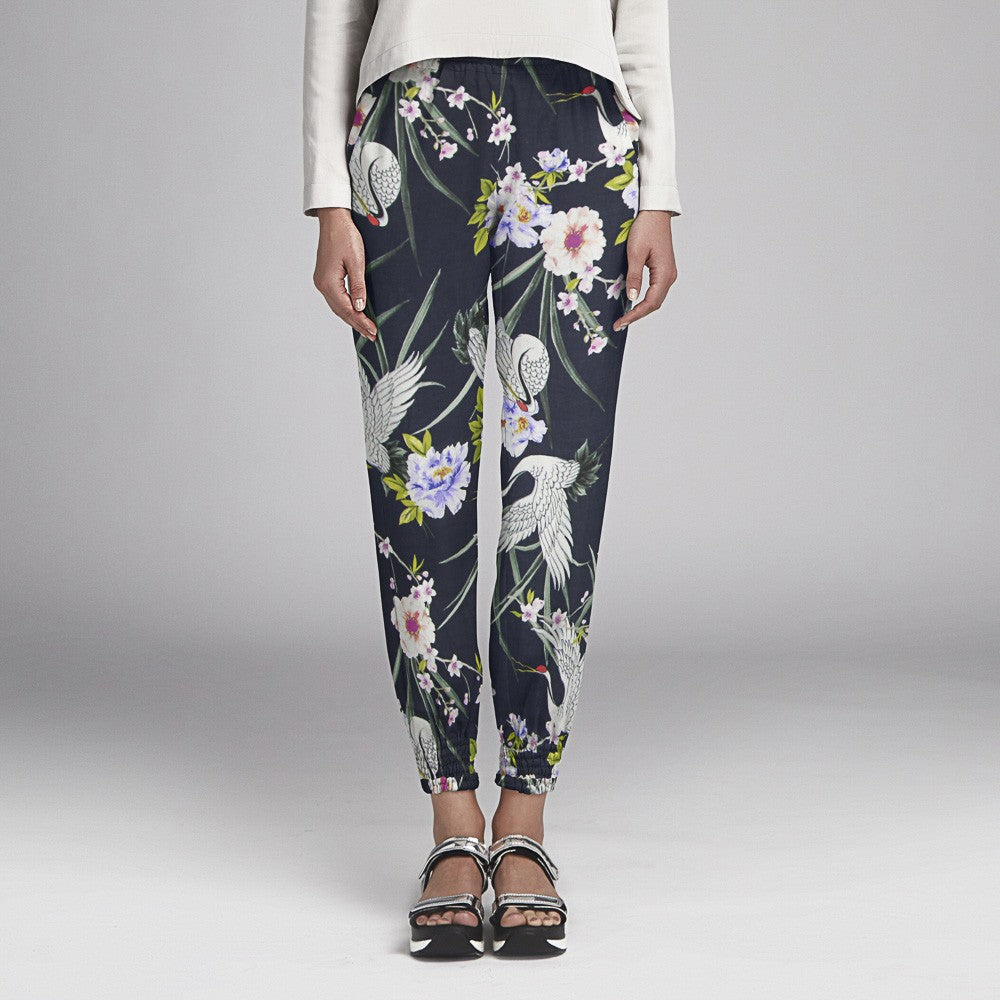 Viscose Cignes Blue Night - Ribes y Casals