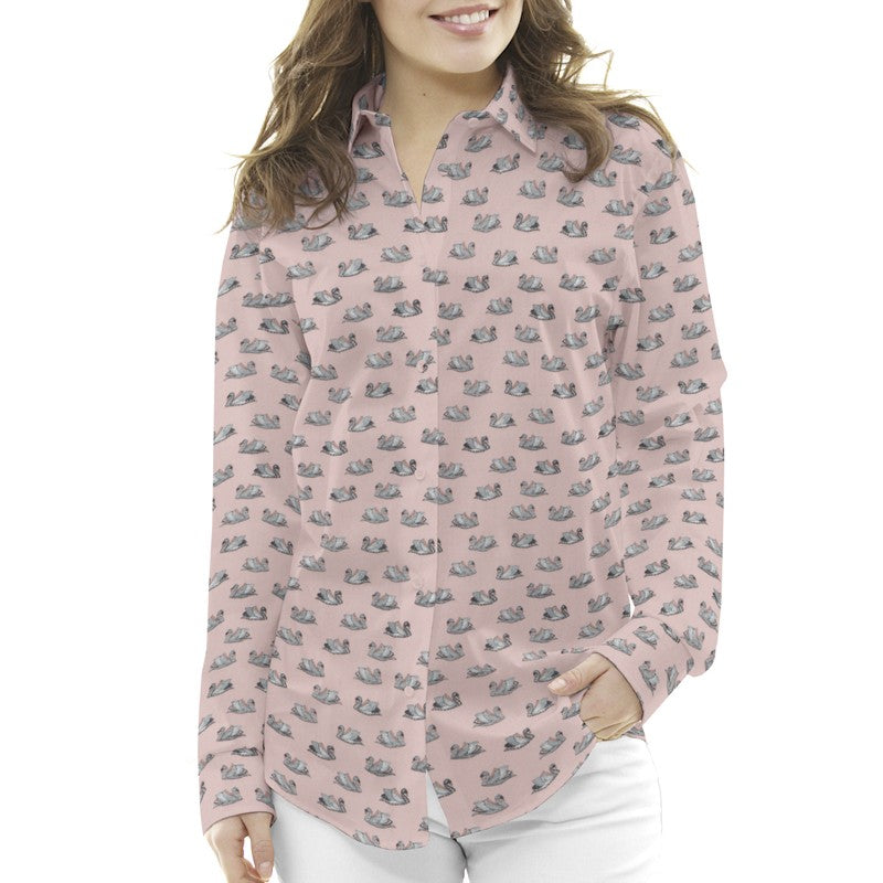 Viscose Cygnes Saumon - Ribes y Casals