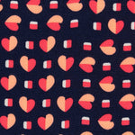 Viscose Coeur Violet - Ribes y Casals