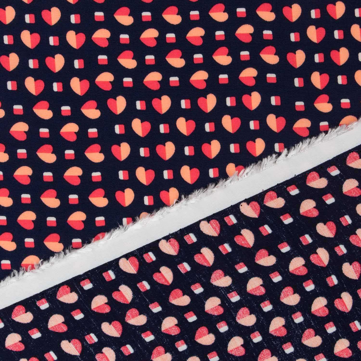 Viscose Coeur Violet - Ribes y Casals