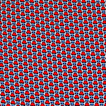 Viscose Coeurs Rouges - Ribes y Casals