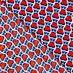 Viscose Coeurs Rouges - Ribes y Casals