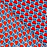 Viscose Coeurs Rouges - Ribes y Casals