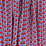 Viscose Coeurs Rouges - Ribes y Casals