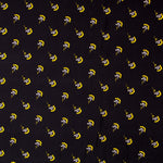 Viscose Fleurettes Jaune - Ribes y Casals