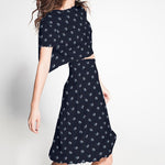 Viscose Petites Fleurs Blanc - Ribes y Casals