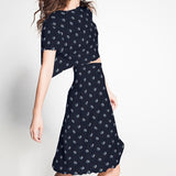 Viscose Petites Fleurs Blanc - Ribes y Casals