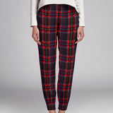 Viscose Carreaux Écossais Noir - Ribes y Casals