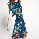 Viscose Ethnique Bleu - Ribes y Casals