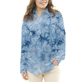 Viscose Denim Spirale Bleu - Ribes y Casals