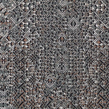 Viscose Imprimée Abstrait Kaki - Ribes y Casals