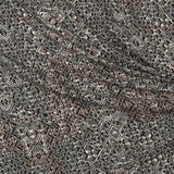 Viscose Imprimée Abstrait Kaki - Ribes y Casals