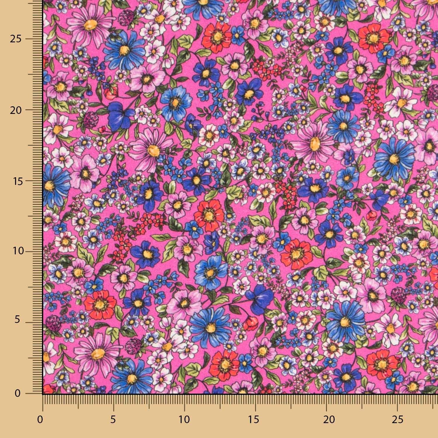 Viscose Botanique Fuchsia - Ribes y Casals