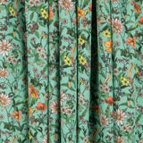 Viscose Imprimé Botanique Menthe - Ribes y Casals