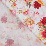 Viscose Imprimé Crétonne Corail - Ribes y Casals