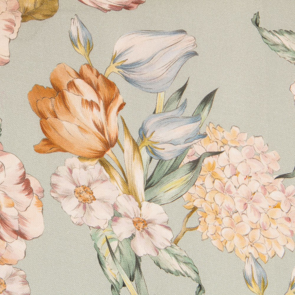 Viscose Imprimé Crétonne Eau - Ribes y Casals