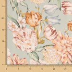 Viscose Imprimé Crétonne Eau - Ribes y Casals