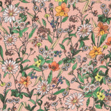 Viscose Imprimé Floral Écru - Ribes y Casals