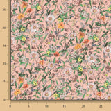 Viscose Imprimé Floral Écru - Ribes y Casals