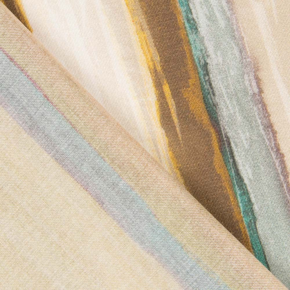 Viscose Imprimé Liste Peinture - Ribes y Casals