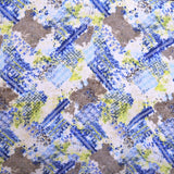 Viscose Imprimée Mosaïque Bleu - Ribes y Casals