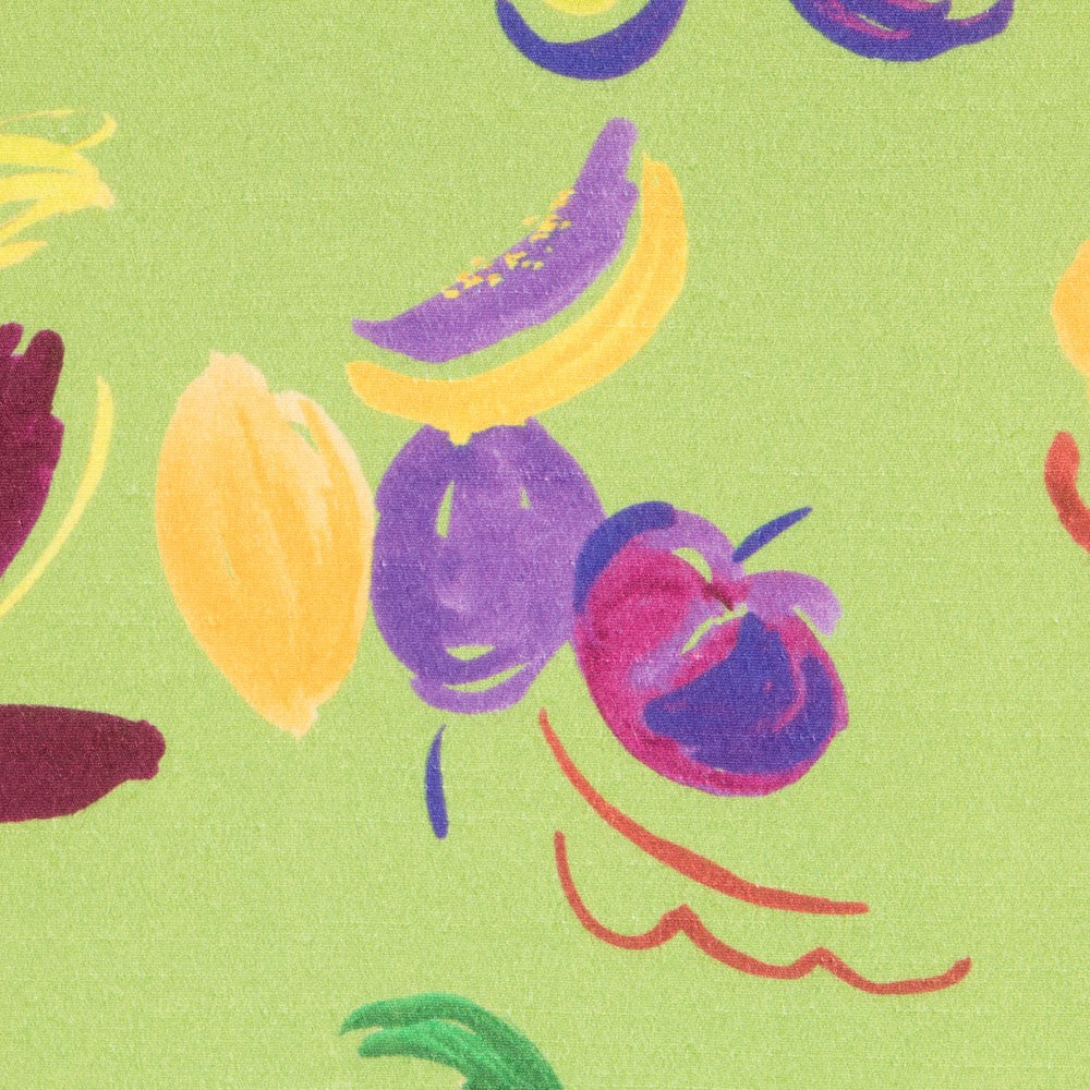 Viscose Imprimé Fleur Pistache - Ribes y Casals