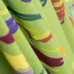 Viscose Imprimé Fleur Pistache - Ribes y Casals