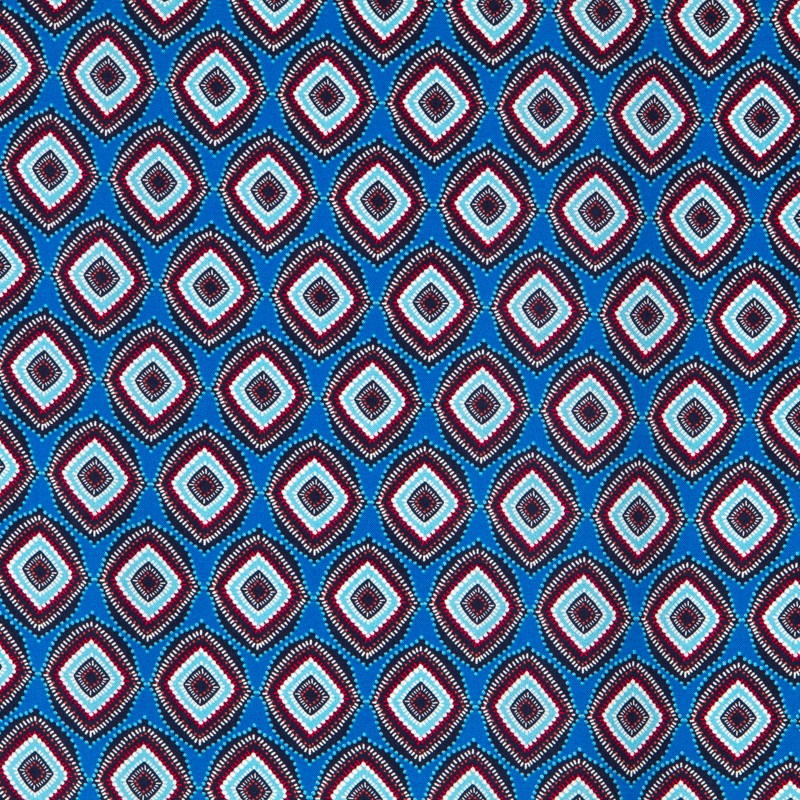 Viscose Ethnique Bleu - Ribes y Casals