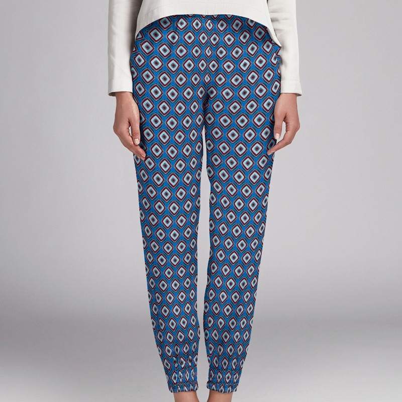 Viscose Ethnique Bleu - Ribes y Casals