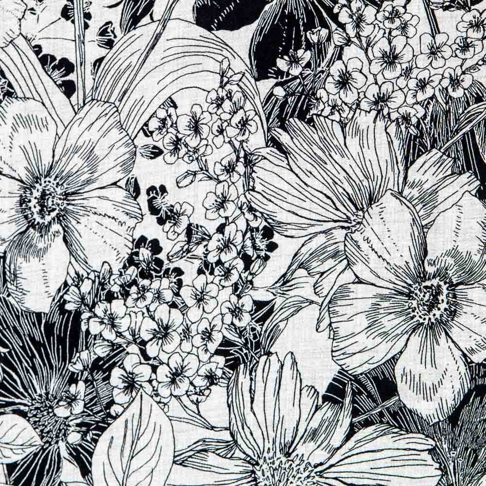 Viscose Léopard Noir - Ribes y Casals