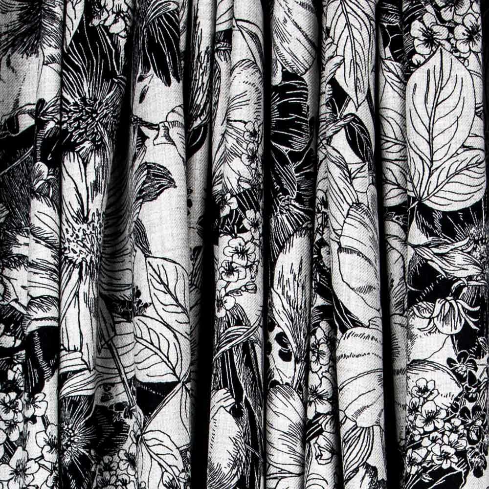 Viscose Léopard Noir - Ribes y Casals