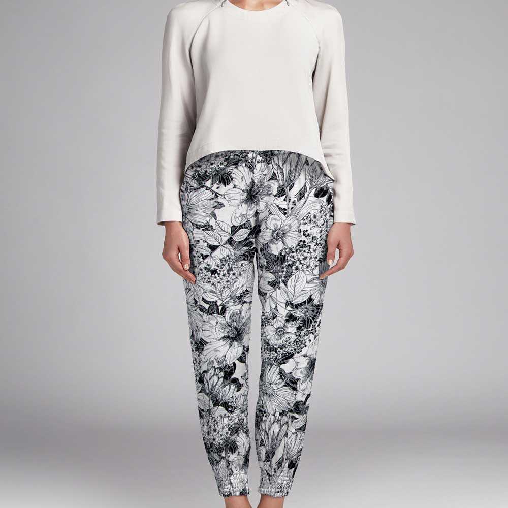 Viscose Léopard Noir - Ribes y Casals