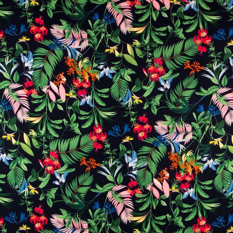 Viscose Ethnique Bleu - Ribes y Casals