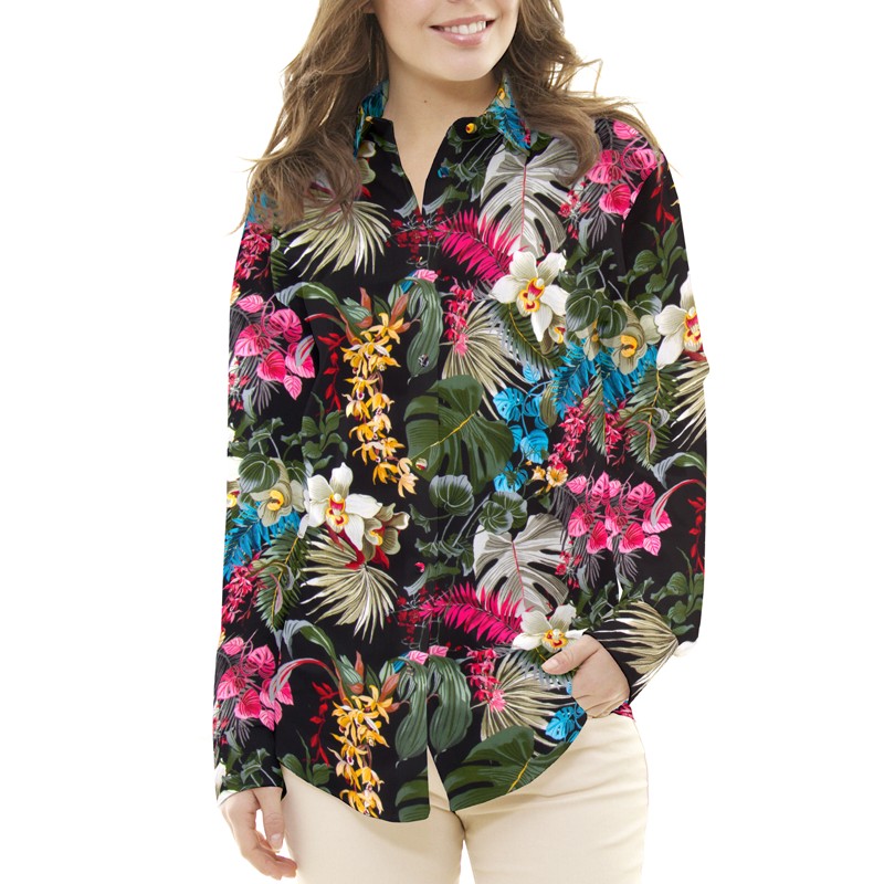 Viscose Exotique Noir - Ribes y Casals