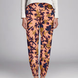 Viscose Floral Rose Saumon - Ribes y Casals