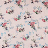 Viscose Floral Rose Clair - Ribes y Casals