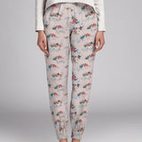 Viscose Floral Rose Clair - Ribes y Casals