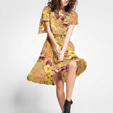 Viscose Pois Vert Forêt - Ribes y Casals