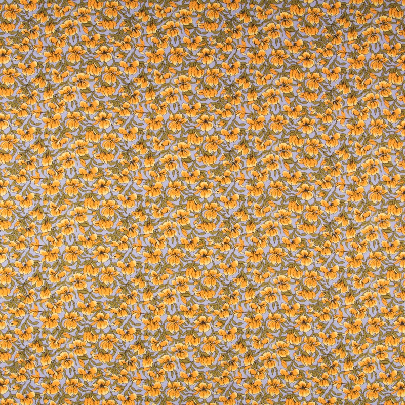 Viscose Flores Jaune - Ribes y Casals