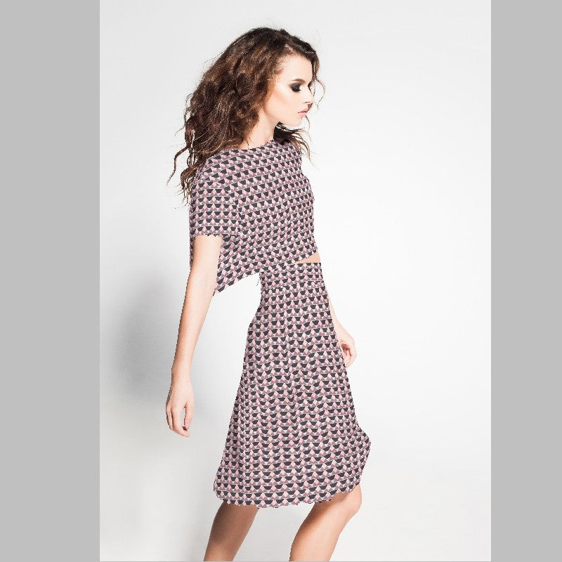 Viscose Géométrique Maquillage - Ribes y Casals