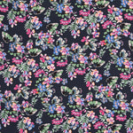 Viscose Hawaïenne Bleu Marine - Ribes y Casals