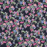 Viscose Hawaïenne Bleu Marine - Ribes y Casals
