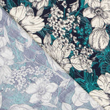 Viscose Pois Vert Forêt - Ribes y Casals