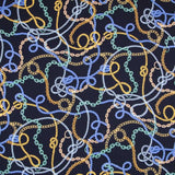 Viscose Hermès Bleu Nuit - Ribes y Casals