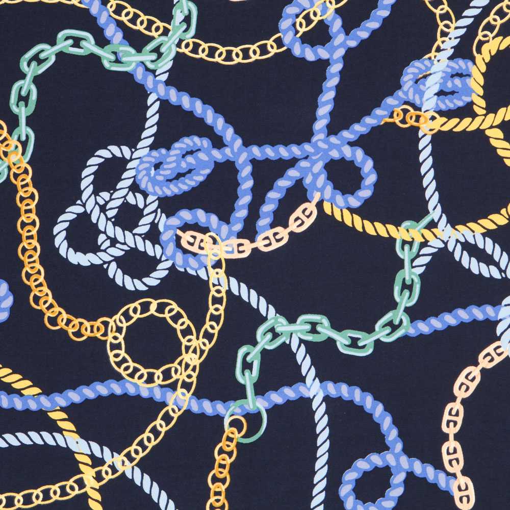 Viscose Hermès Bleu Nuit - Ribes y Casals