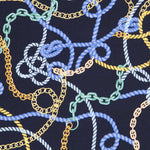 Viscose Hermès Bleu Nuit - Ribes y Casals