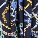 Viscose Hermès Bleu Nuit - Ribes y Casals