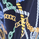 Viscose Hermès Bleu Nuit - Ribes y Casals