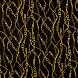 Viscose Bouquets Noir - Ribes y Casals